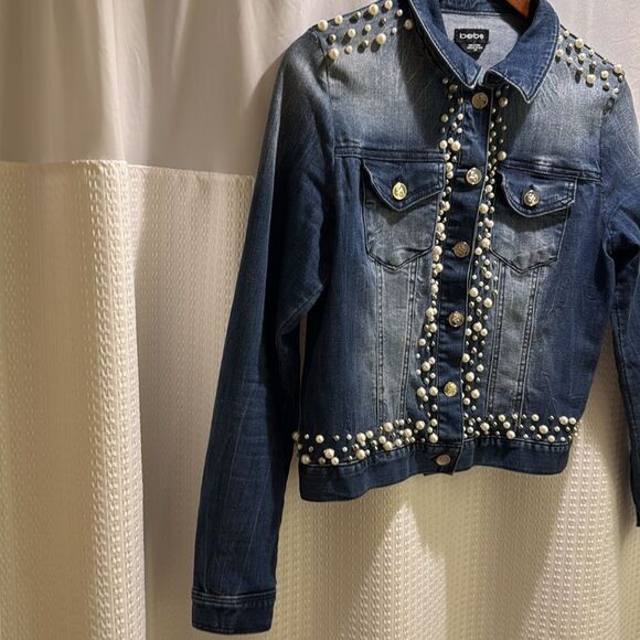 Bebe Jean Jacket!! - Picture 3 of 6